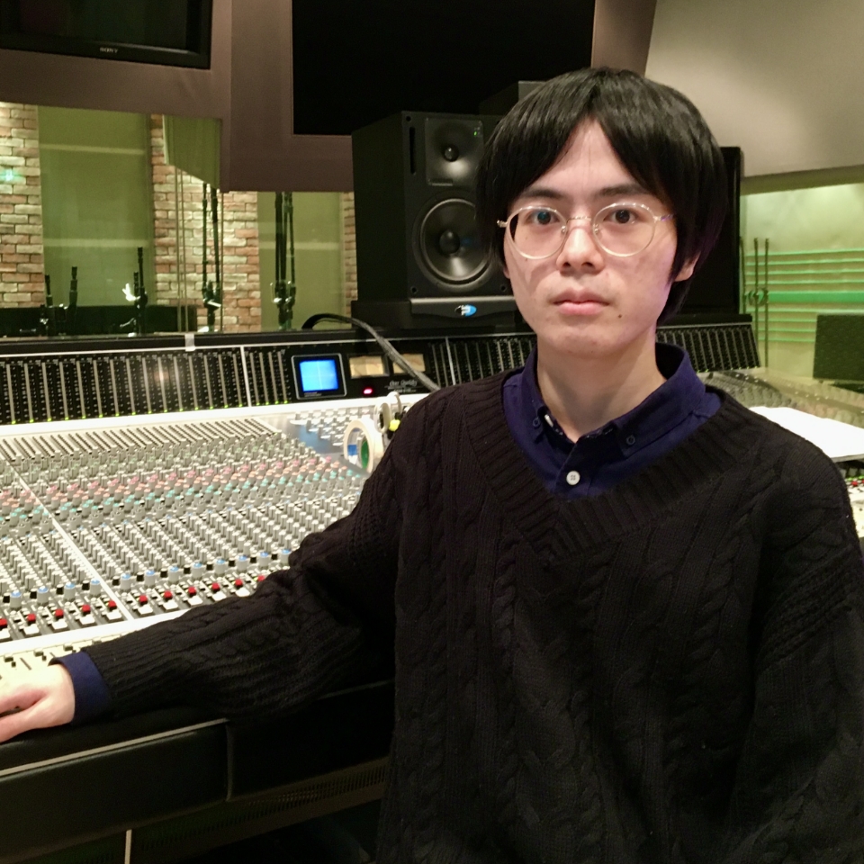 作曲/ミュージック・メディアコース 3年⽣(2022年度⼊学)齋藤 奏太(さいとう かなた)さん