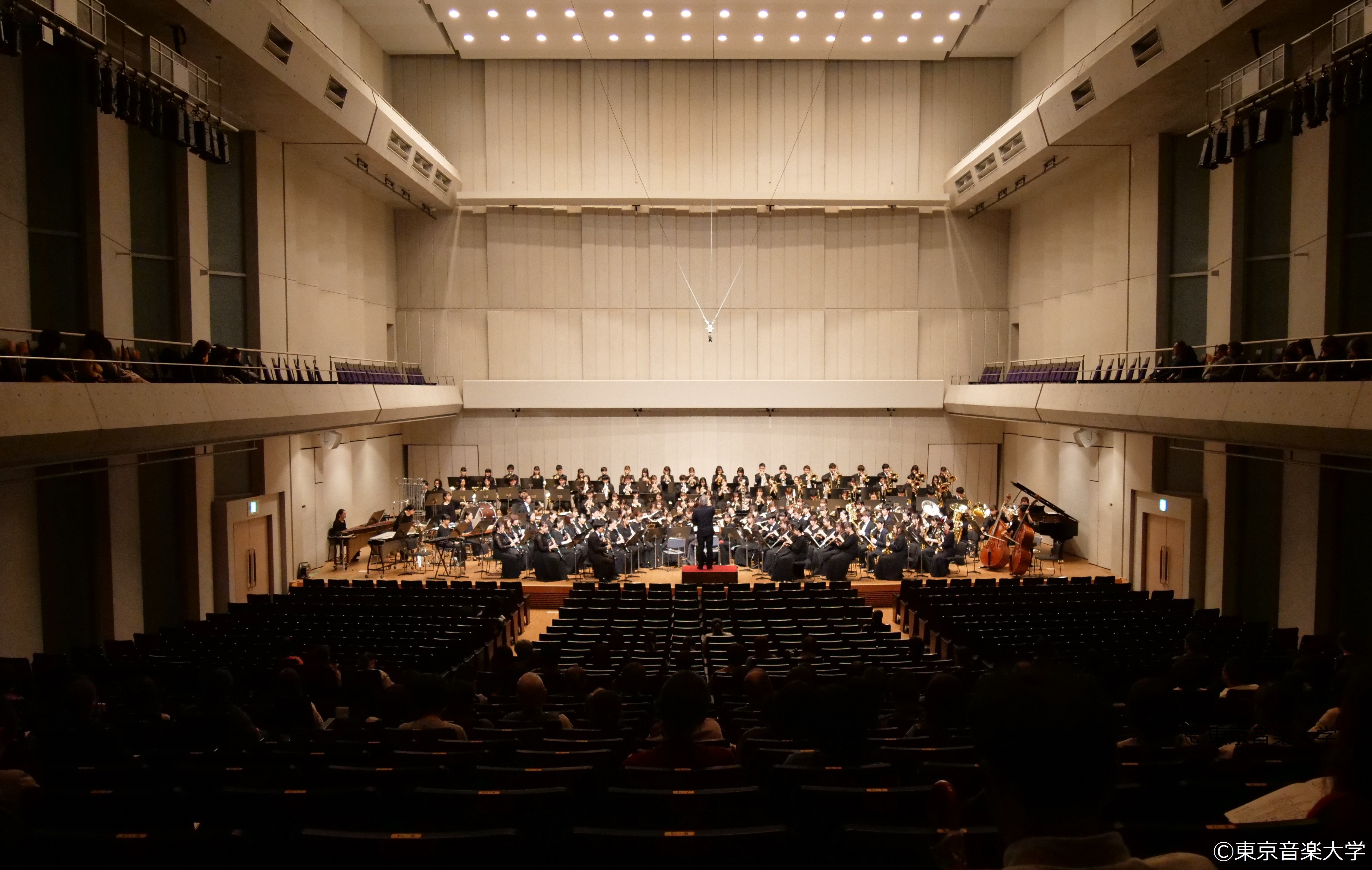 「吹奏楽Ⅰ・Ⅱ」履修者によるＢブラス修了演奏会のレポートを掲載しました