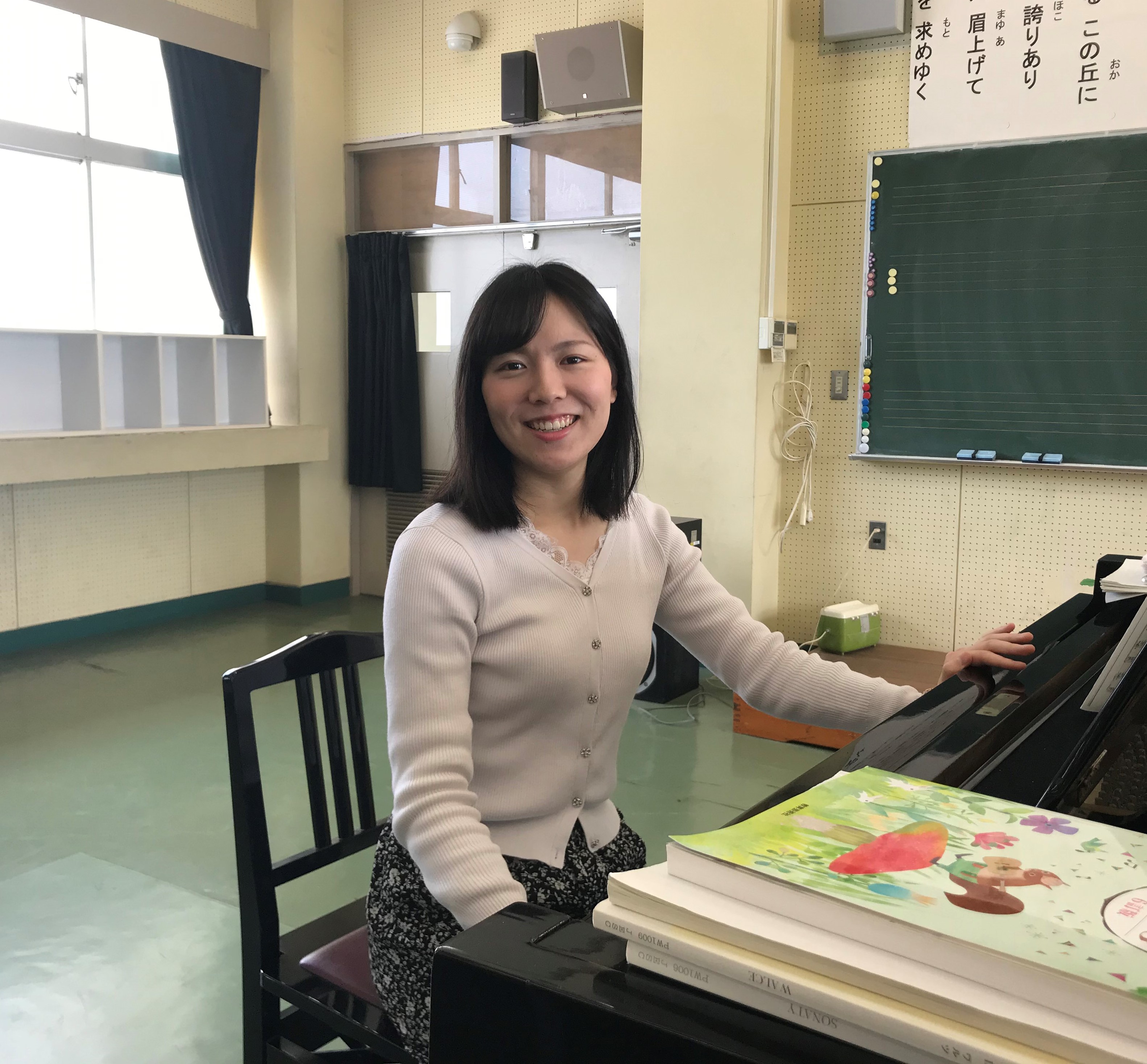 棚澤衿香さん　高等学校教諭