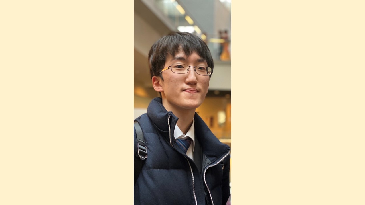 【新卒業生から新1年生へ ～熱いぜ、ザ・東京音大生～】第19回 前田健太郎さん