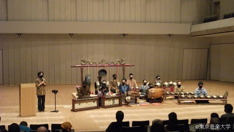 東京音楽大学×としまコミュニティ大学 「インドネシアのジャワ・ガムランの魅力」を開講しました