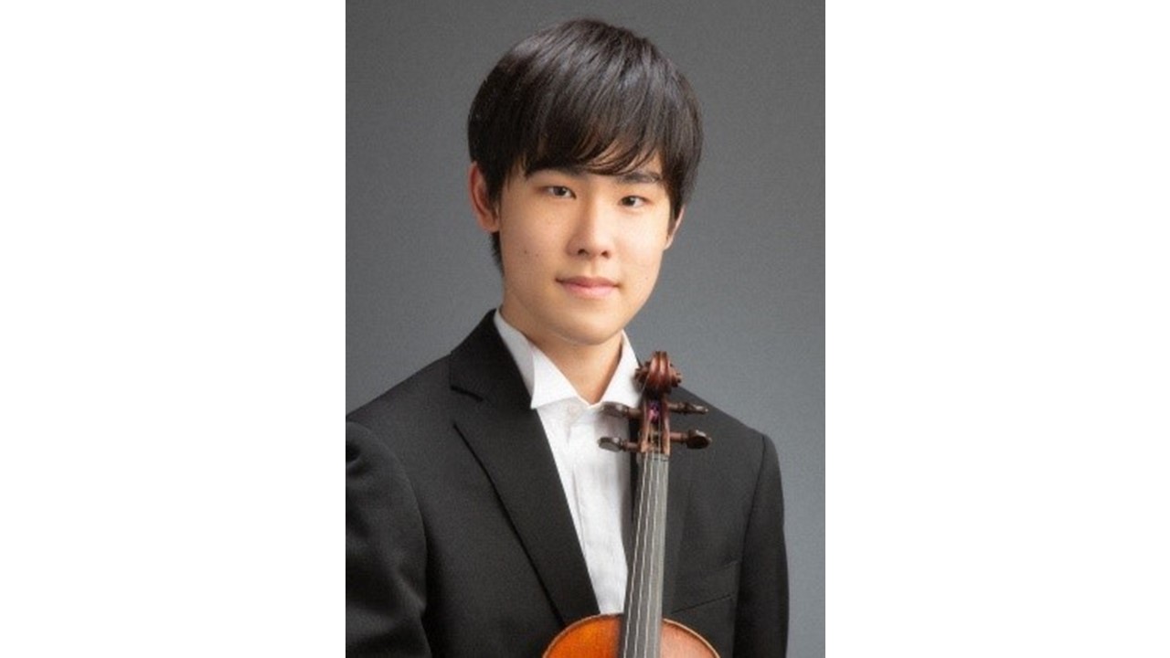 「第90回日本音楽コンクール」バイオリン部門で竹内鴻史郎さん（付属高校1年）が第3位を受賞しました