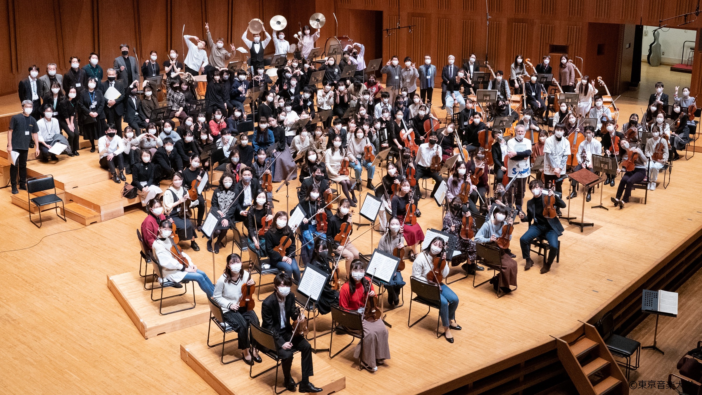 2021年度東京音楽大学シンフォニーオーケストラ定期演奏会の演奏者たちに感想を聞きました