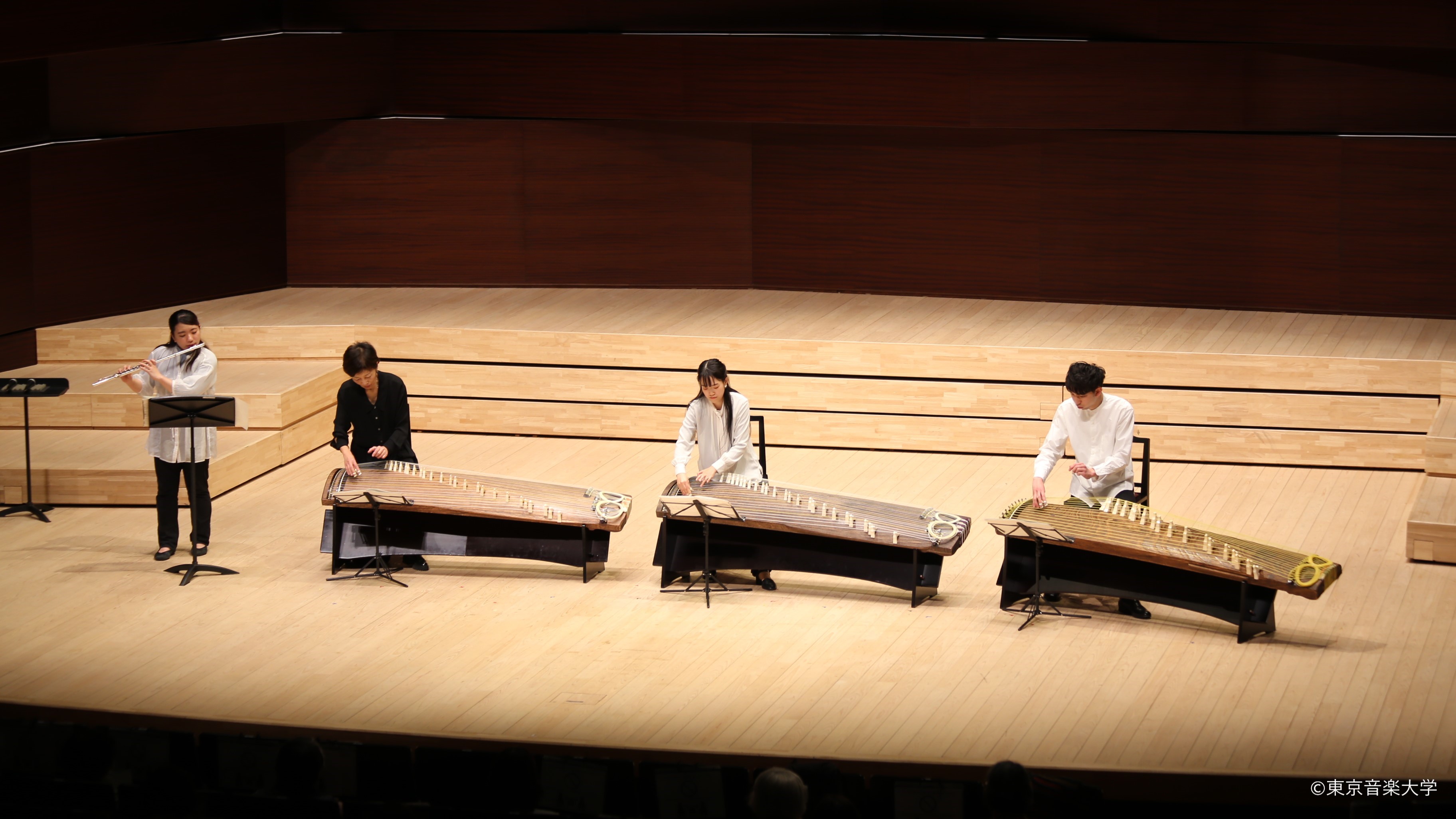 東京音楽大学×目黒区連携講座 「箏古典～現代」－二十五絃箏制作30周年記念の年に－を開講しました