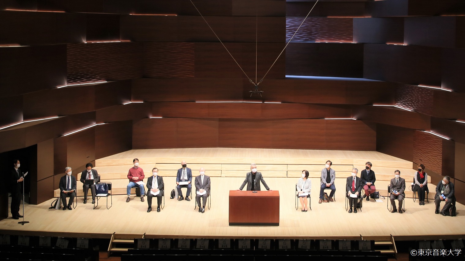東京音楽大学付属オーケストラ・アカデミーの開講式が行われました