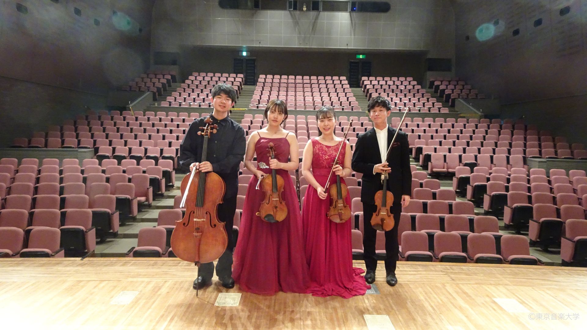 北本市文化センター主催、第47回 東京音楽大学提携シリーズ「弦楽四重奏コンサート」が開催されました
