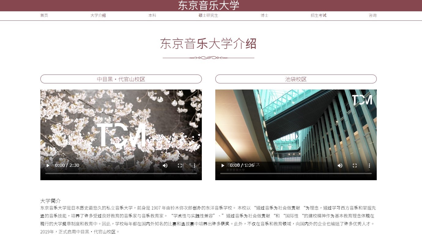 中国語版のホームページを公開しました