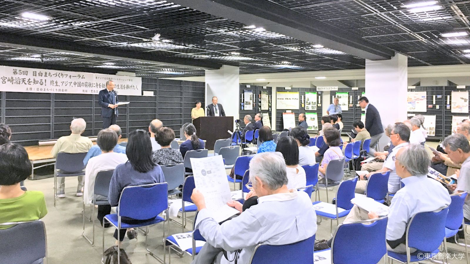 本学教員制作 エレベーター目白「銀鈴の塔」の鐘の音が初公開されました