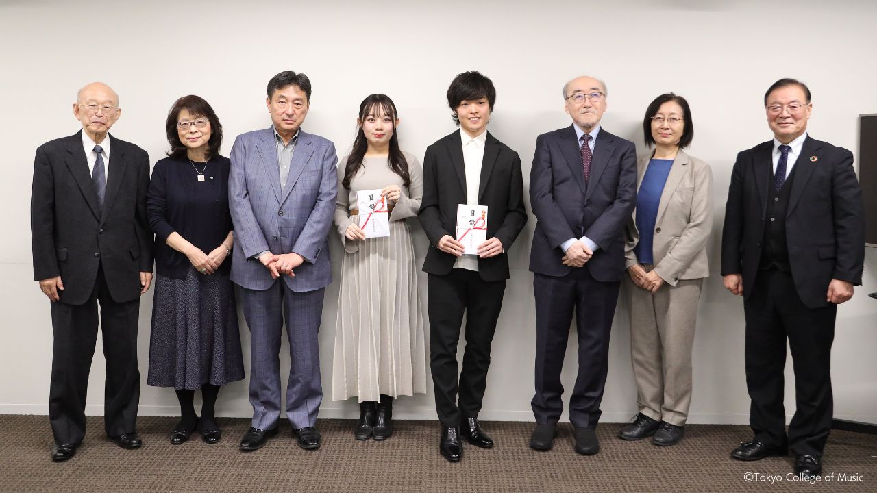 2024年度コンクール入賞者奨励金授与式が行われました